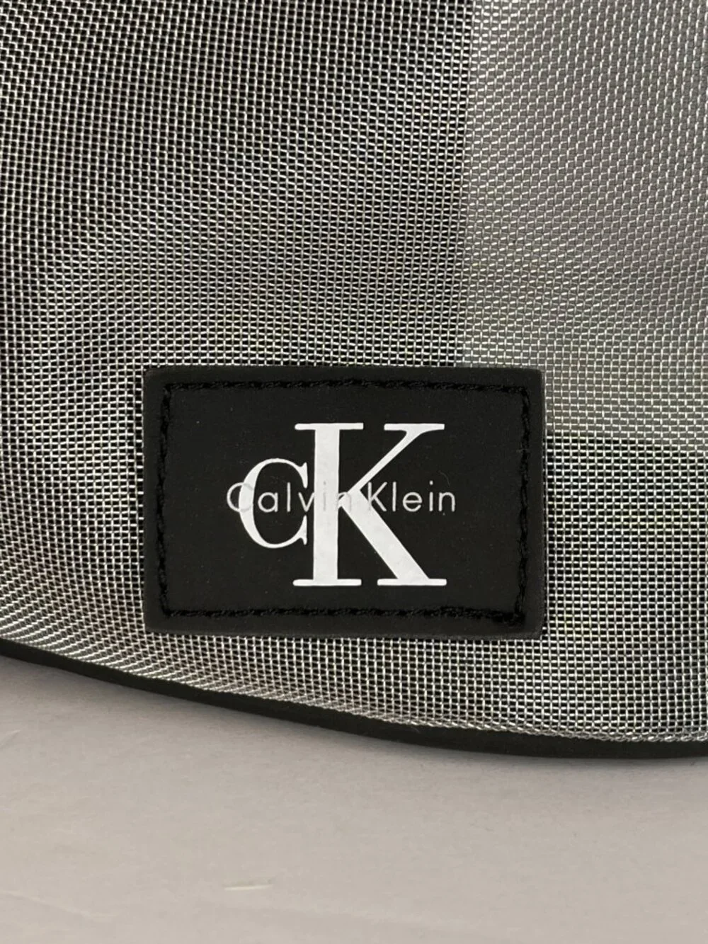 Calvin Klein Makeup Cosmetic Travel Toiletry Bag Organizer Case Mesh Zip